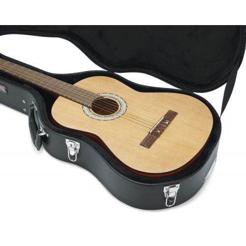 Кейс для классической гитары Gator GW-CLASSIC Classical Guitar Deluxe Wood Case